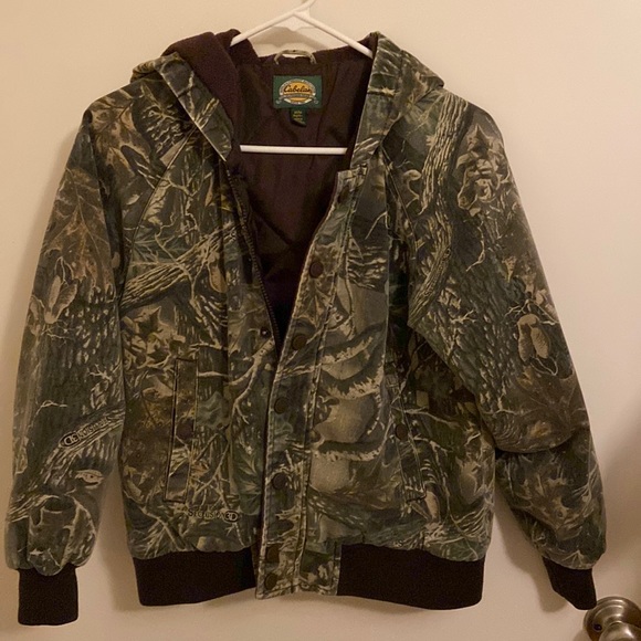 Cabela's Jackets & Coats Cabelas Youth Hunting Camo Camouflage Boys